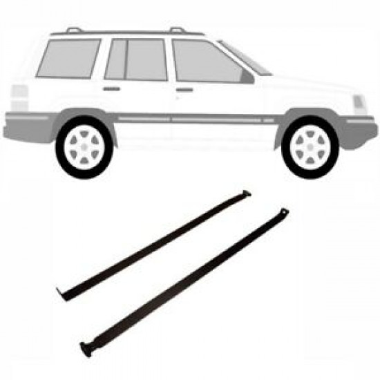 JEEP GRAND CHEROKEE 1991-1999 STAFFA PER CINGHIE SERBATOIO / COPPIA