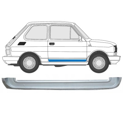 Pannello di riparazione porta anteriore interno per Fiat 126p 1972-2000 / Destra 17263