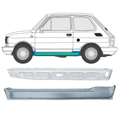 Pannello di riparazione sottoporta interno ed esterno per Fiat 126p 1972-2000 / Sinistra / Set 11717