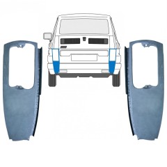 Lamiera di riparazione dell'angolo posteriore per Fiat 126p 1972-2000 / Sinistra+Destra / Set 10577