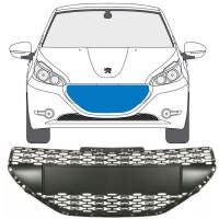 Griglia per Peugeot 208 2012-2015 16196