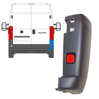 Angolo paraurti con catarifrangente per Fiat Ducato 2006-2018 / Destra /  9727