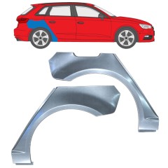 Pannello di riparazione parafango posteriore per Audi A3 8V 2012-2020 / Sinistra+Destra / HATCHBACK / Set 17282
