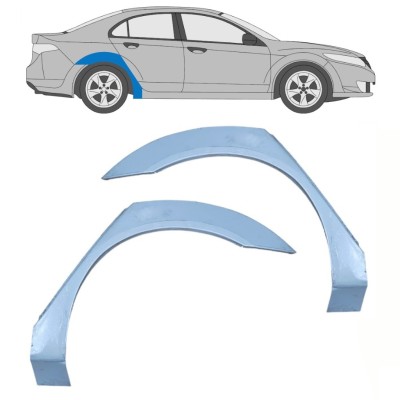 Pannello di riparazione parafango posteriore per Honda Accord 2008-2016 / Sinistra+Destra / Set 16289