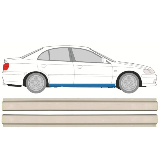 Pannello di riparazione sottoporta inferiore per Honda Accord 1998-2002 / Sinistra+Destra / Set 16103