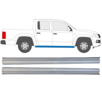 Pannello di riparazione sottoporta inferiore per Volkswagen Amarok 2010-2022 / Sinistra+Destra / Set 15100 Pannello di riparazione sottoporta inferiore per Volkswagen Amarok 2010-2022 / Sinistra+Destra / Set 15100
