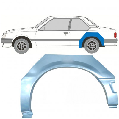 Pannello di riparazione parafango posteriore per Opel Ascona C / Vauxhall Cavalier 1981-1988 / Sinistra 7290