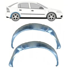 Pannello di riparazione arco ruota posteriore interno per Opel Astra G 1998-2009 / Sinistra+Destra / Set 10633