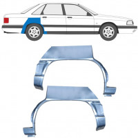 Pannello di riparazione parafango posteriore per Audi 100 C3 1982-1991 / Sinistra+Destra / Set 9993