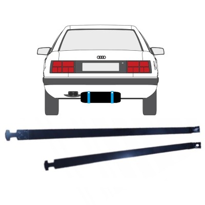 Cinghie serbatoio carburante per Audi 100 C3 1982-1990 14955