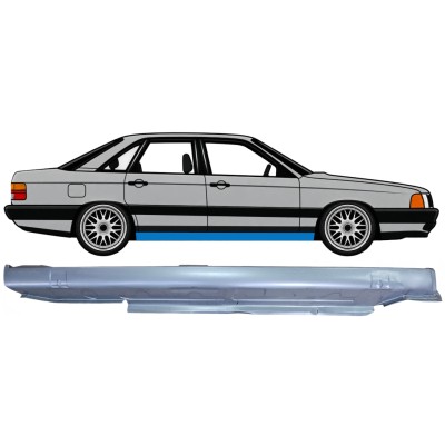 Sottoporta Lamiera Completo per Audi 100 C3 1982-1990 / Destra 6419
