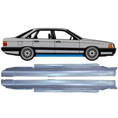 Sottoporta Lamiera Completo per Audi 100 C3 1982-1990 / Sinistra+Destra / Set 6418