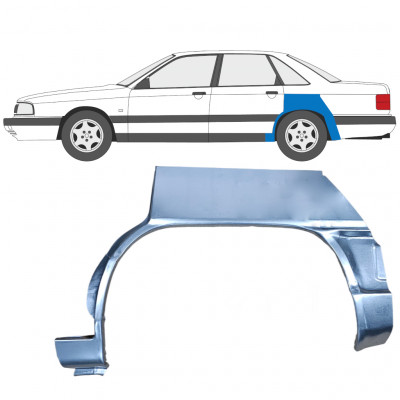 Pannello di riparazione parafango posteriore per Audi 100 C3 1982-1991 / Sinistra 7608