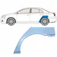 Pannello di riparazione parafango posteriore per Toyota Avensis 2003-2008 / Sinistra 8375