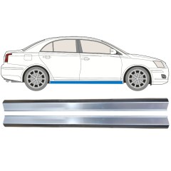 Pannello di riparazione sottoporta lamiera per Toyota Avensis T25 2003-2008 / Sinistra+Destra / Set 12866