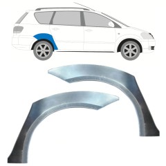 Pannello di riparazione parafango posteriore per Toyota Avensis Verso 2001-2011 / Sinistra+Destra / Set 15878
