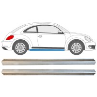 Pannello di riparazione sottoporta inferiore per Volkswagen Beetle 2011-2019 / Sinistra+Destra / Set 15097