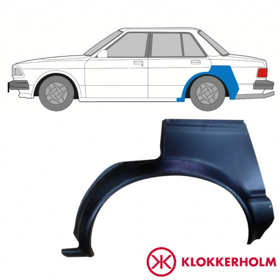 Pannello di riparazione parafango posteriore per Nissan Bluebird 1983-1990 / Sinistra 10983