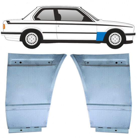 BMW 3 E30 1982-1994 PANNELLO DI RIPARAZIONE DELL\'ALA ANTERIORE / SET