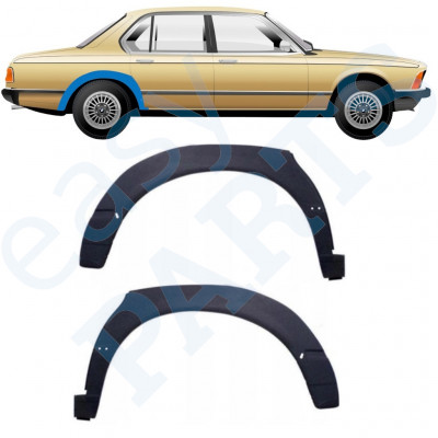 BMW 7 E23 1976-1986 PASSARUOTA POSTERIORE / SET