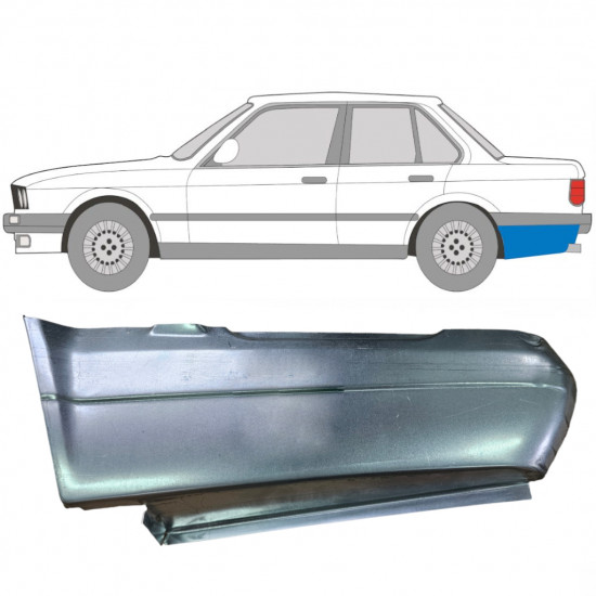 BMW 3 E30 1982-1987 2/4 PORTA PANNELLO DI RIPARAZIONE DELL\'ALA POSTERIORE / SINISTRA