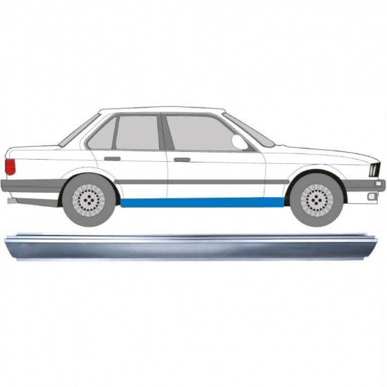 BMW 3 E30 1982-1994 RIPARAZIONE DEI DAVANZALI / DESTRA = SINISTRA