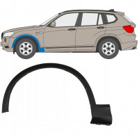 Modanatura parafango anteriore per BMW X3 2010-2014 / Sinistra 7649