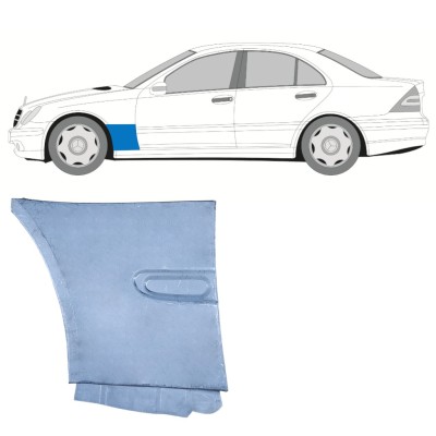 Pannello di riparazione parafango anteriore per Mercedes C-Class W203 2000-2007 / Sinistra 16030