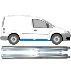 Sottoporta Lamiera Completo per Volkswagen Caddy 2004-2020 / Sinistra+Destra / Set 9559