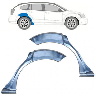 Pannello di riparazione parafango posteriore per Dodge Caliber 2006-2013 / Set 9831