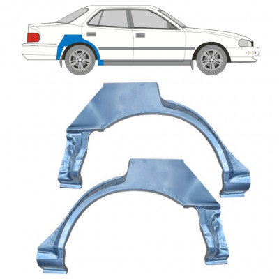 Pannello di riparazione parafango posteriore per Toyota Camry 1991-1996 / Sinistra+Destra / Set 10999