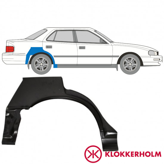 TOYOTA CAMRY 1991-1996 PASSARUOTA POSTERIORE / DESTRA