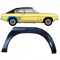 Pannello di riparazione parafango posteriore per Ford Capri 1968-1974 / Destra 11000