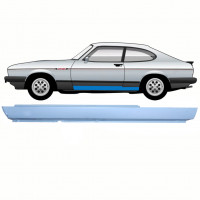 Pannello di riparazione sottoporta lamiera per Ford Capri 1974-1987 / Sinistra 8781