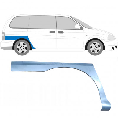 Pannello di riparazione parafango posteriore per Kia Carnival 1998-2006 / Destra 6669