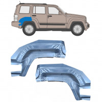 Pannello di riparazione sezione posteriore parafango posteriore per Jeep Liberty 2008-2013 / Sinistra+Destra / Set 9955