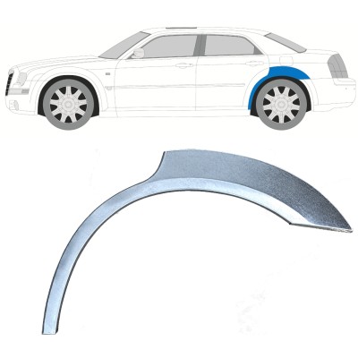 Pannello di riparazione parafango posteriore per Chrysler 300C 2004-2011 / Sinistra 17206