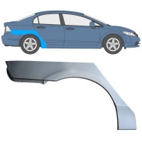 Pannello di riparazione parafango posteriore per Honda Civic 2005-2011 / Destra / SEDAN 16764