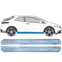 Sottoporta Lamiera Completo per Honda Civic 2005-2011 / Sinistra+Destra / Set 10093