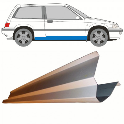 HONDA CIVIC 1983-1987 PANNELLO DI RIPARAZIONE DELLA SOGLIA / DESTRA