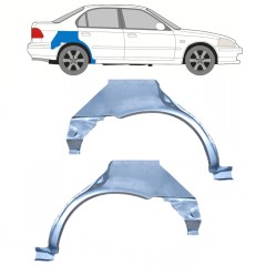 Pannello di riparazione parafango posteriore per Honda Civic EJ EK 1995-2001 / Sinistra+Destra / Set 9801