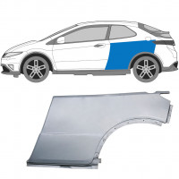 Pannello di riparazione parafango posteriore per Honda Civic 2005-2011 / Sinistra 6637