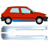 Pannello di riparazione sottoporta lamiera per Renault Clio 1990-1998 / Sinistra+Destra / Set 11011