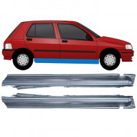 Pannello di riparazione sottoporta lamiera per Renault Clio 1990-1998 / Sinistra+Destra / Set 11014