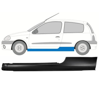 Sottoporta Lamiera Completo per Renault Clio II 1998-2012 / Sinistra 17163