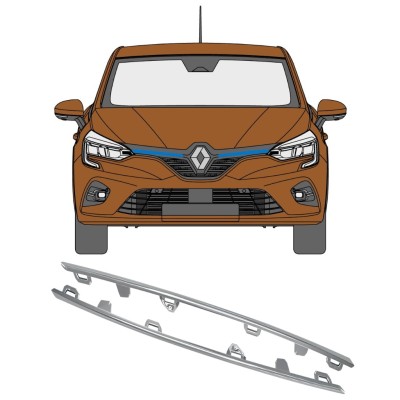 Modanatura della griglia per Renault Clio V 2019- / Sinistra+Destra 16236
