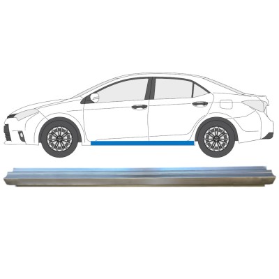 Pannello di riparazione sottoporta lamiera per Toyota Corolla 2013-2019 / Sinistra 14890