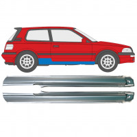 Pannello di riparazione sottoporta lamiera per Toyota Corolla 1987-1992 / Sinistra+Destra / Set 9797