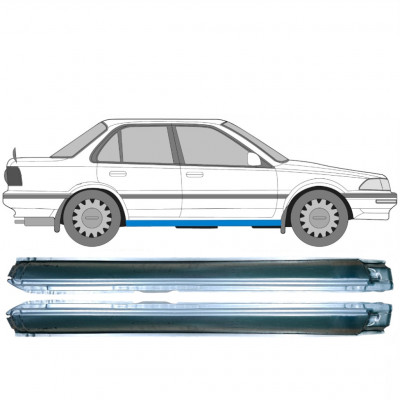 Pannello di riparazione sottoporta lamiera per Toyota Corolla 1985- / Sinistra+Destra / Set 10497