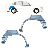 Pannello di riparazione parafango posteriore per Toyota Corolla 1991-1998  LIFTBACK / Set 12663